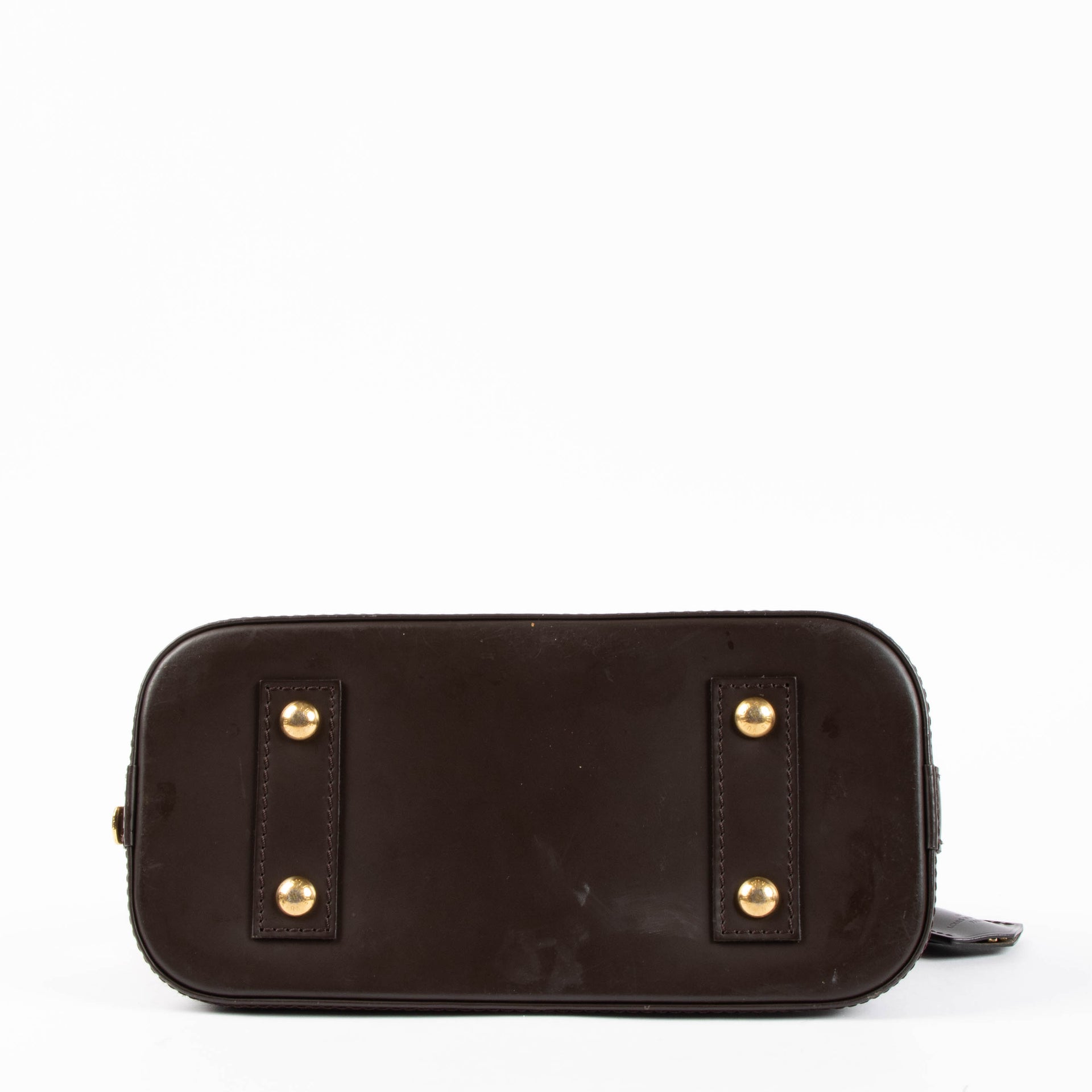 Shop the authentic Louis Vuitton Damier Ebene Alma BB Bag second hand on Labellov.com