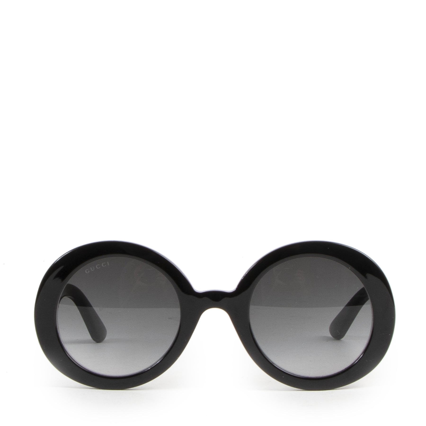 Gucci Black Round Sunglasses available at Labellov luxury in Antwerp