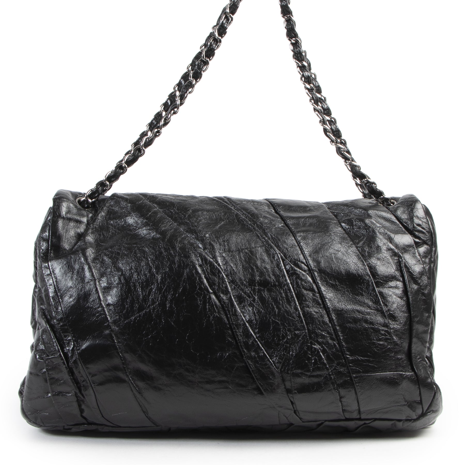 Chanel Black Leather Shoulder Bag