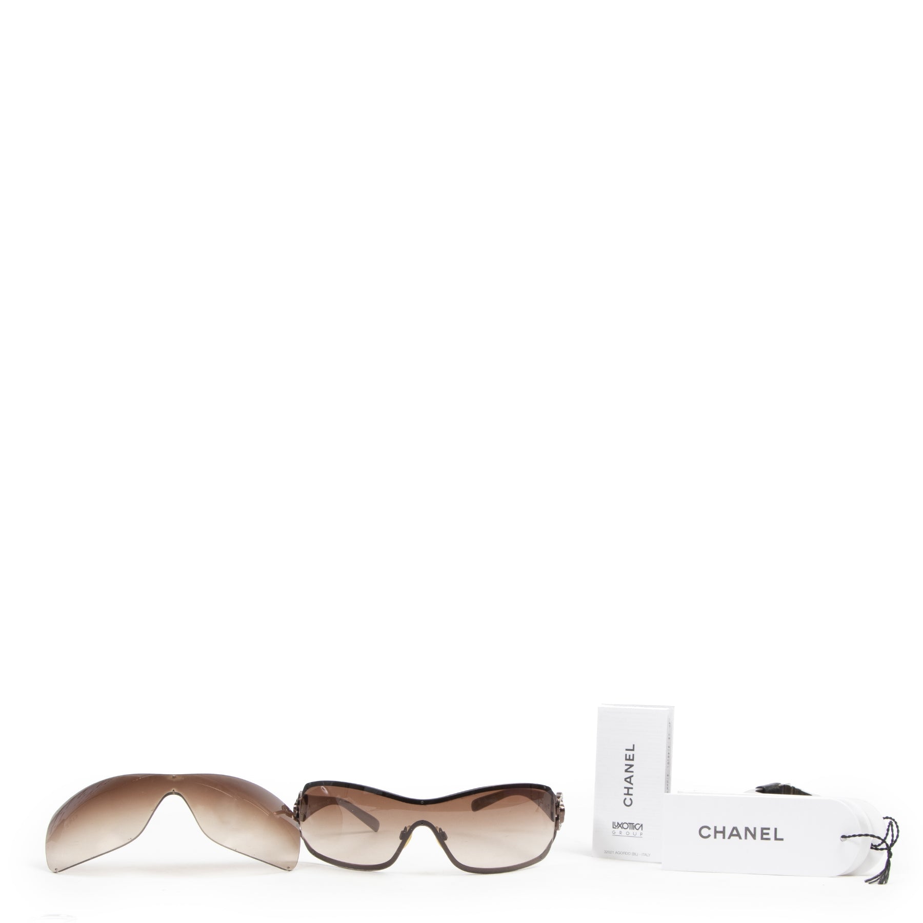 Buy and sell your authentic designer Chanel Swarovski Crystal Camelia Sunglasses