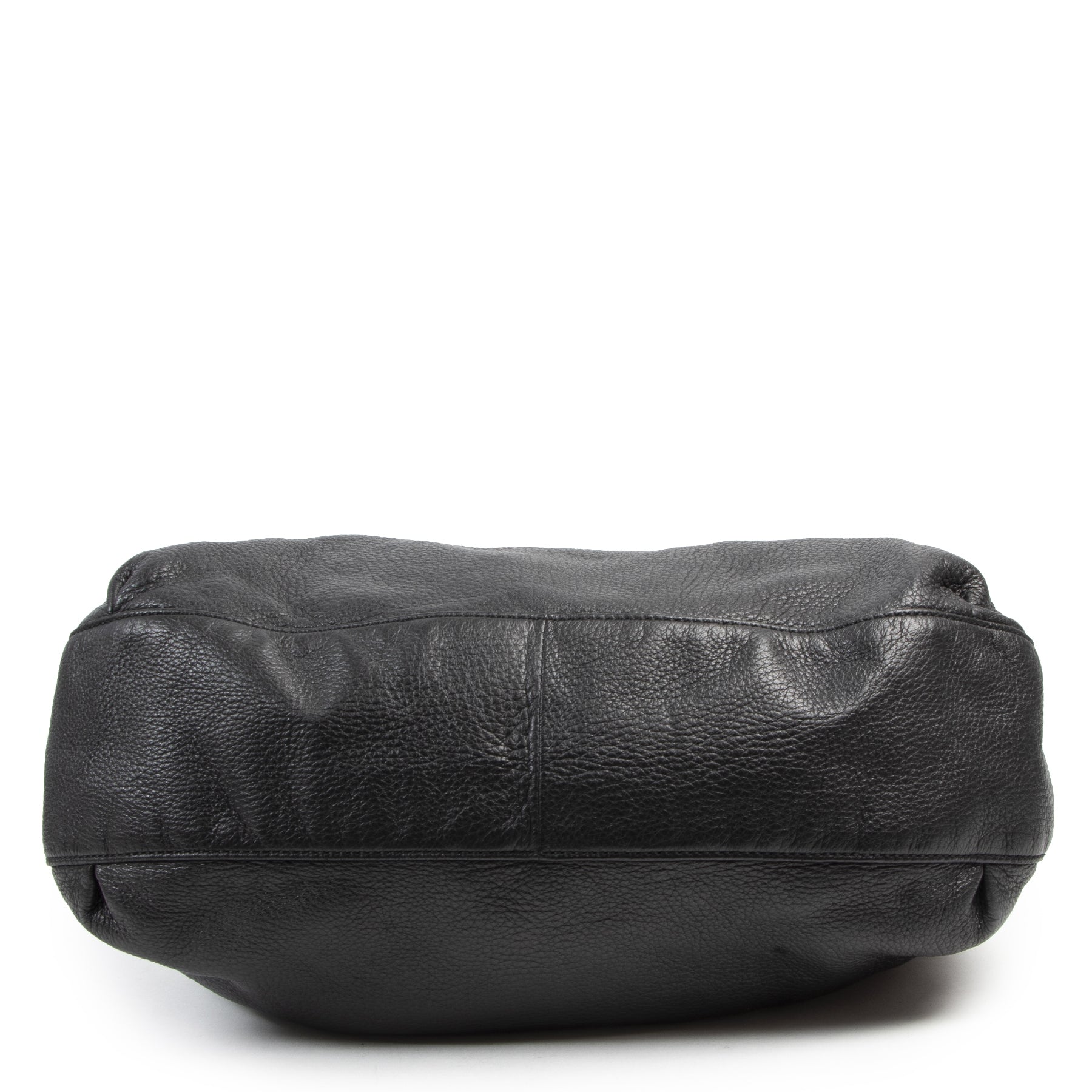 Gucci Black Leather Braided Hobo Bag with Croc Details for the best price at Labellov secondhand luxury