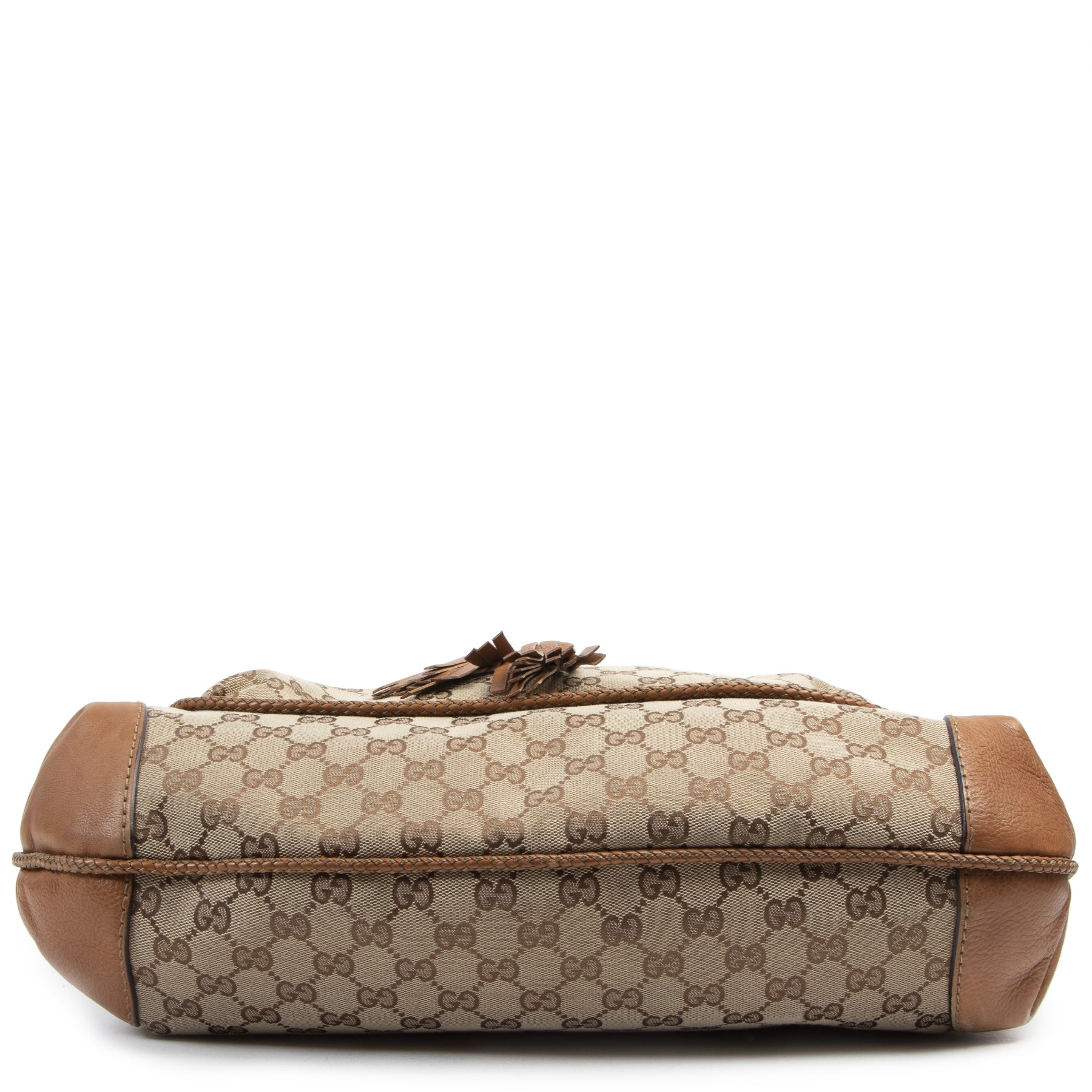 kopen en verkopen aan de beste prijs bij Labellov tweedehands luxe Gucci Monogram Marrakech Hobo Bag