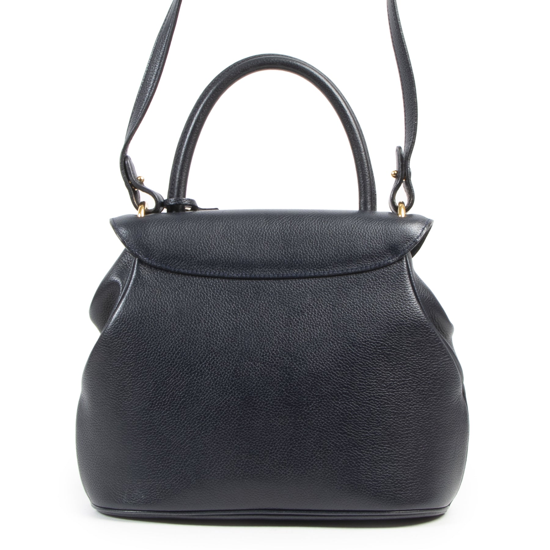 Delvaux Dark Blue Baltimore Pm