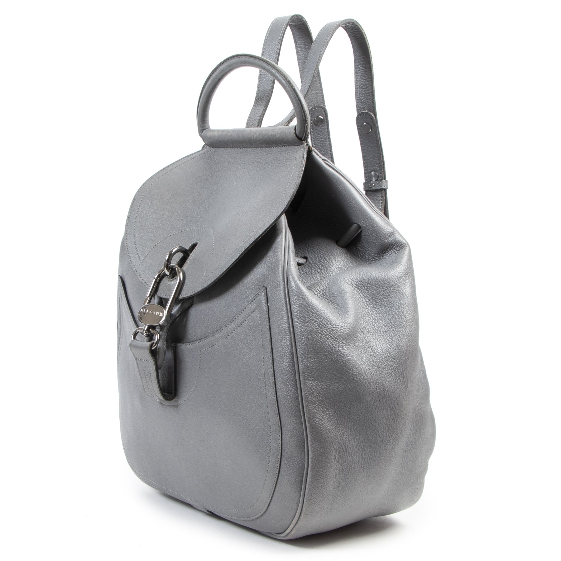 Delvaux Grey Cerceau GM for sale at Labellov