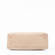 Shop this authentic delvaux beige Nubuck Top handle pre-loved on Labellov.com