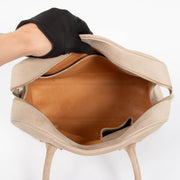 Shop this authentic delvaux beige Nubuck Top handle pre-loved on Labellov.com