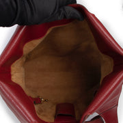 Shop safe online 100% authentic second hand Delvaux Red Shoulder Bag in very good condition at labellov in Antwerp.