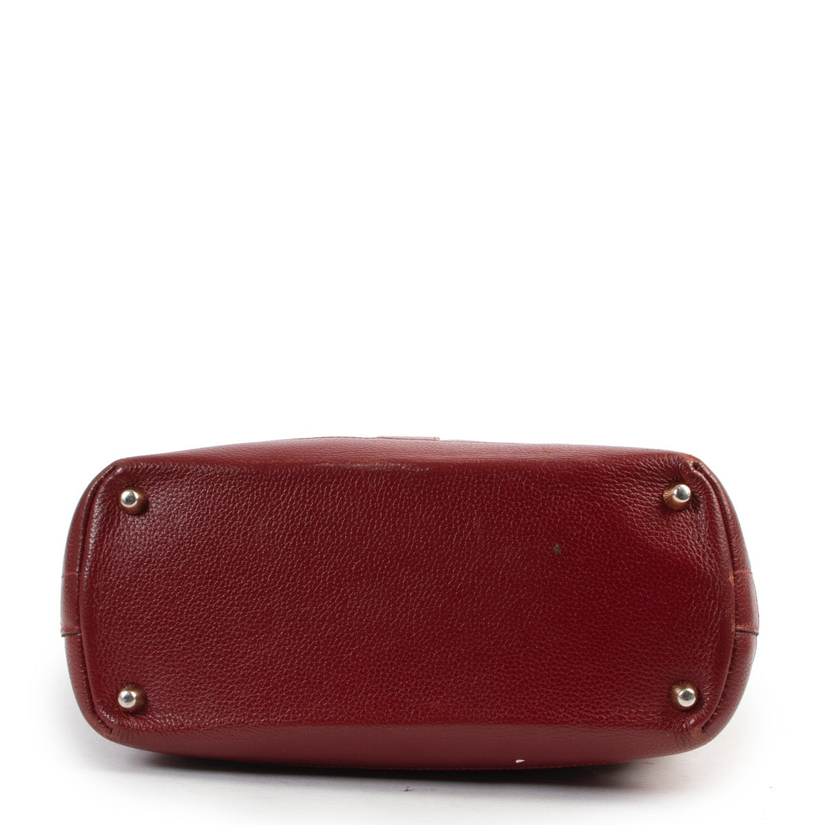 Shop safe online 100% authentic second hand Delvaux Red Shoulder Bag in very good condition at labellov in Antwerp.