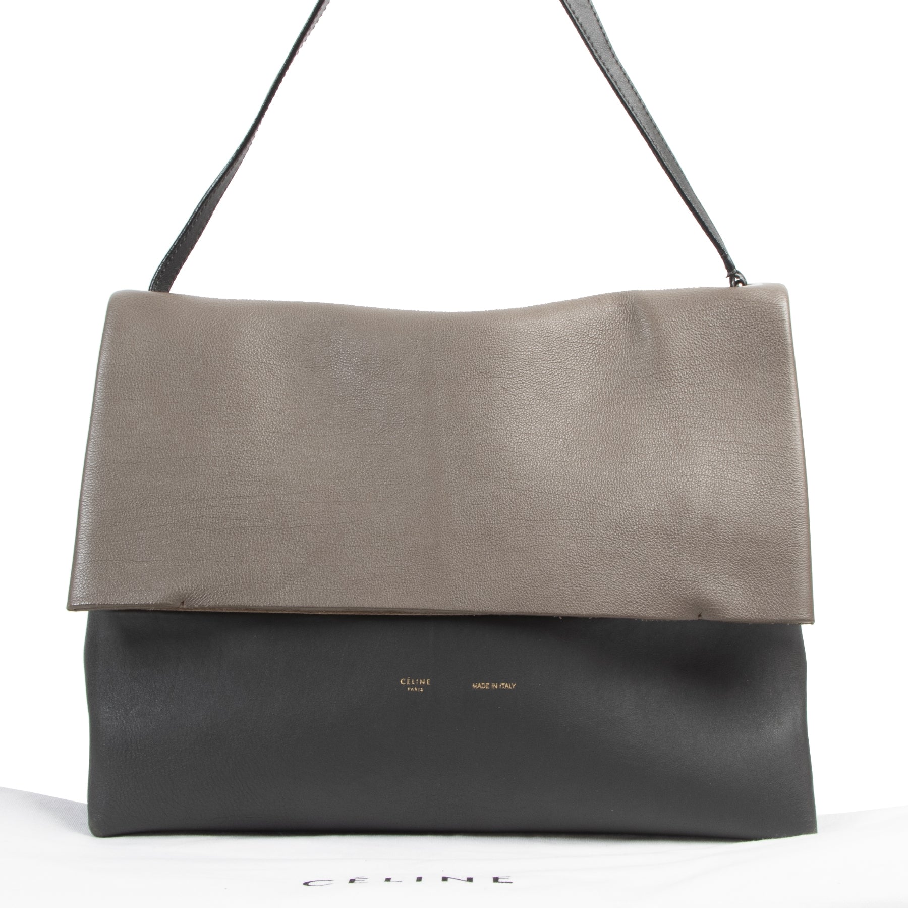 koop online tegen de beste prijs Celine Bicolor All Soft Cabas