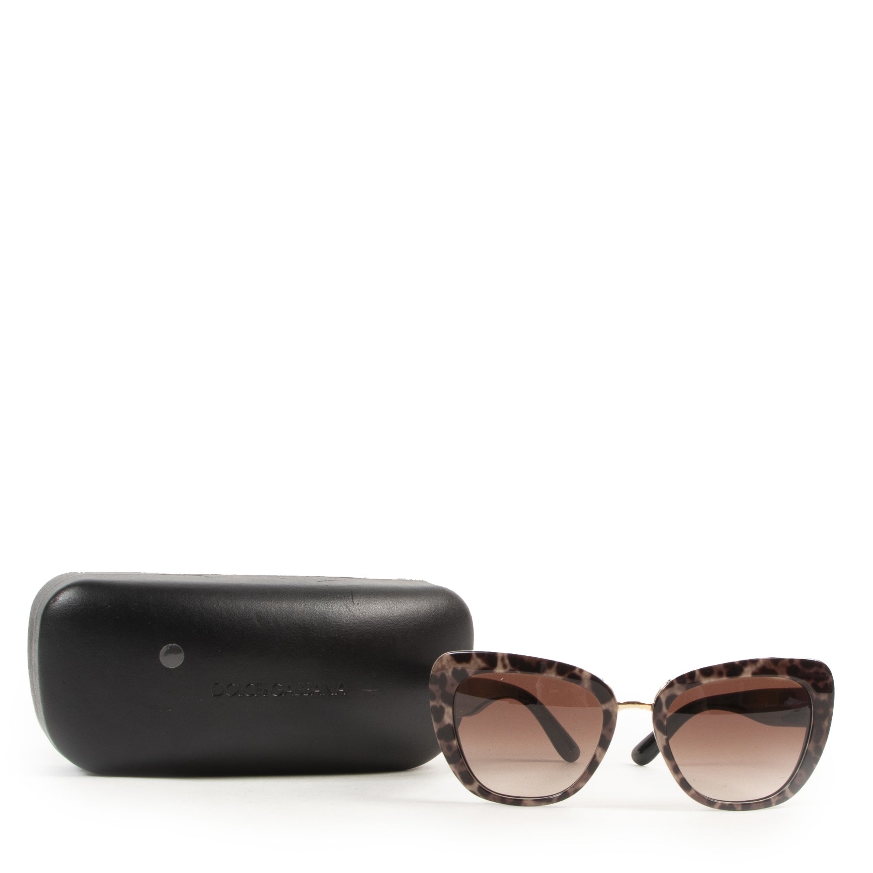 koop veilig online tweedehands Dolce & Gabbana Cat Eye Sunglasses