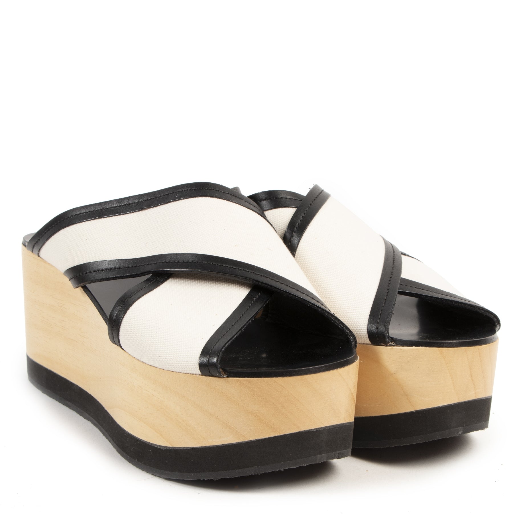 Isabel Marant Ecru Zerry Wedge