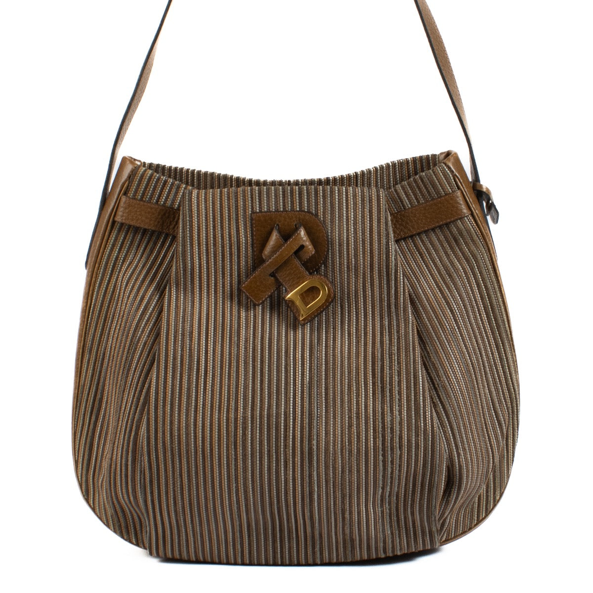 shop 100% authentic second hand Delvaux Brown Banniere Crossbody Bag on Labellov.com