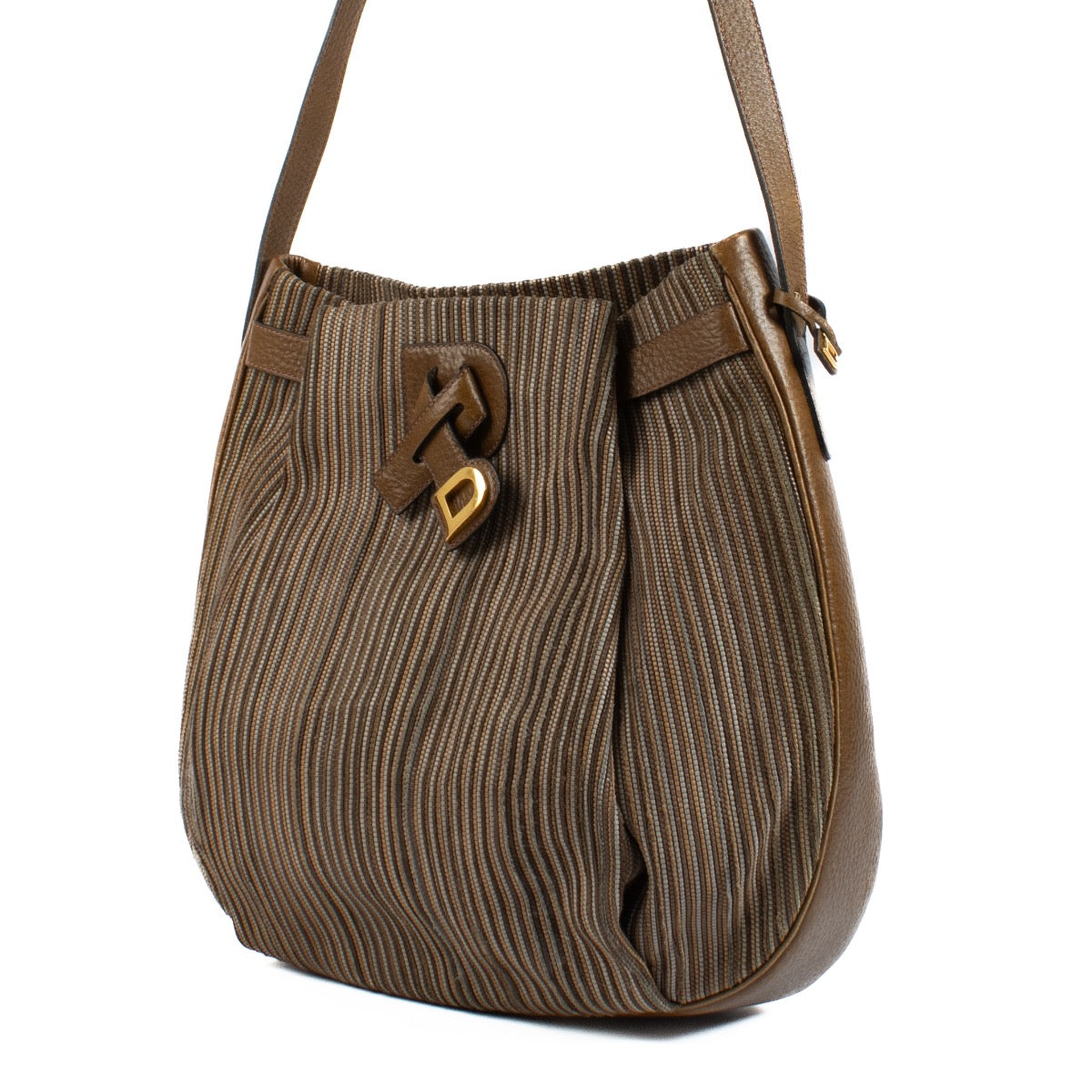 shop 100% authentic second hand Delvaux Brown Banniere Crossbody Bag on Labellov.com