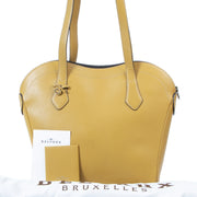 Delvaux Yellow Cachette Shopper buy and sell your authentic designer bags