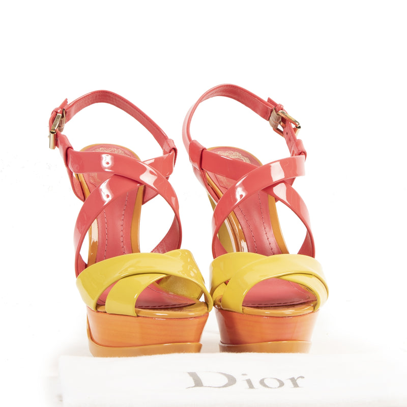 Dior Multicolor Platform Sandals kopen en verkopen aan de beste prijs bij Labellov tweedehands luxe