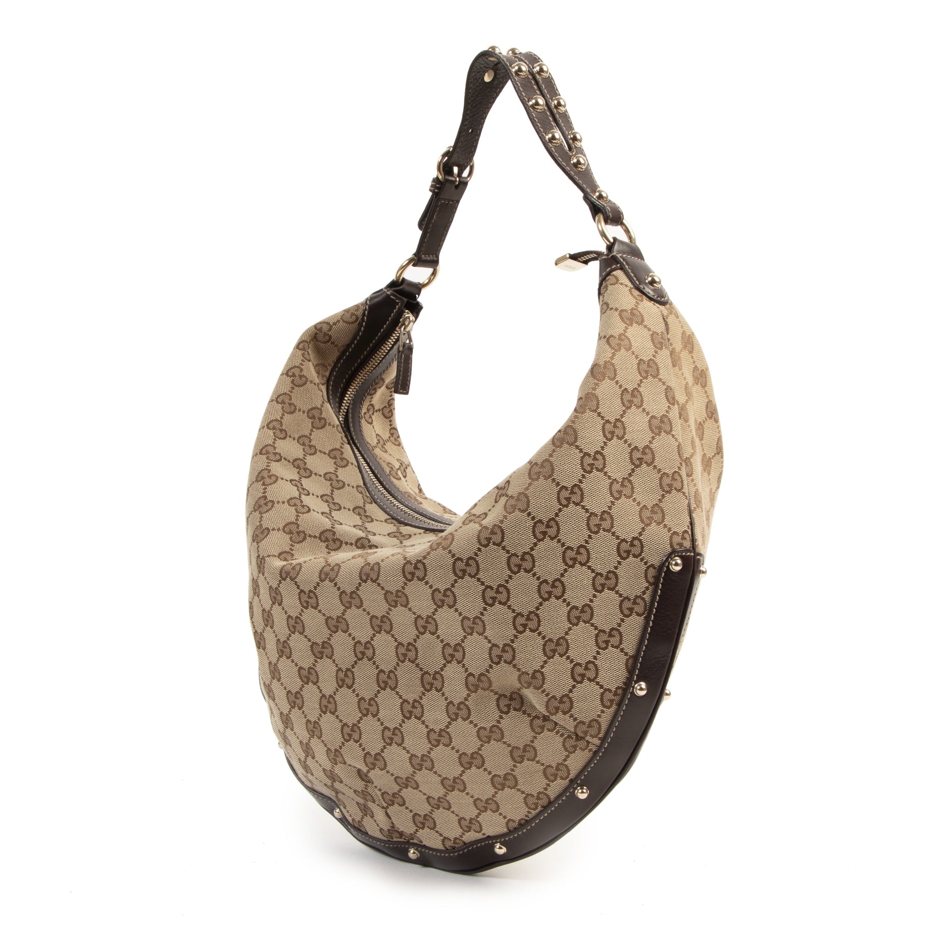 Gucci Monogram Hobo Bag