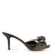 Miu Miu Black Patent Box Mules te koop bij Labellov tweedehands luxe