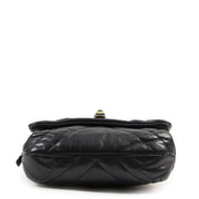 Lanvin Mini Happy Navy Crossbody Bag