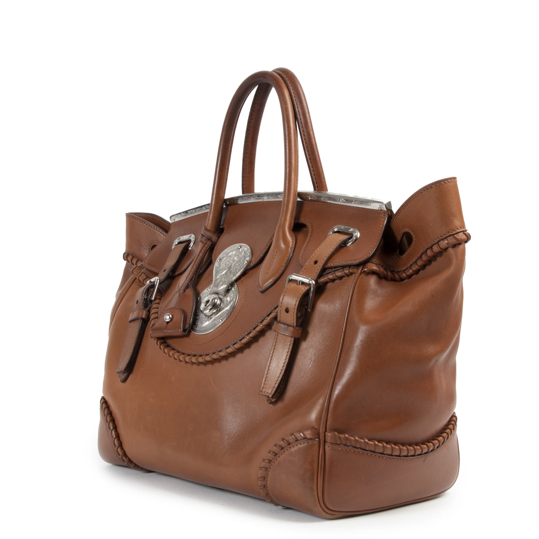 Koop en verkoop uw authentieke Ralph Lauren Ricky Barenia Western Bag