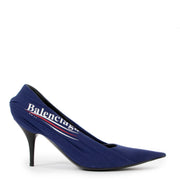 Balenciaga Blue Campaign Knife Pumps
