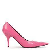 Balenciaga Pink Leather Knife Pumps
