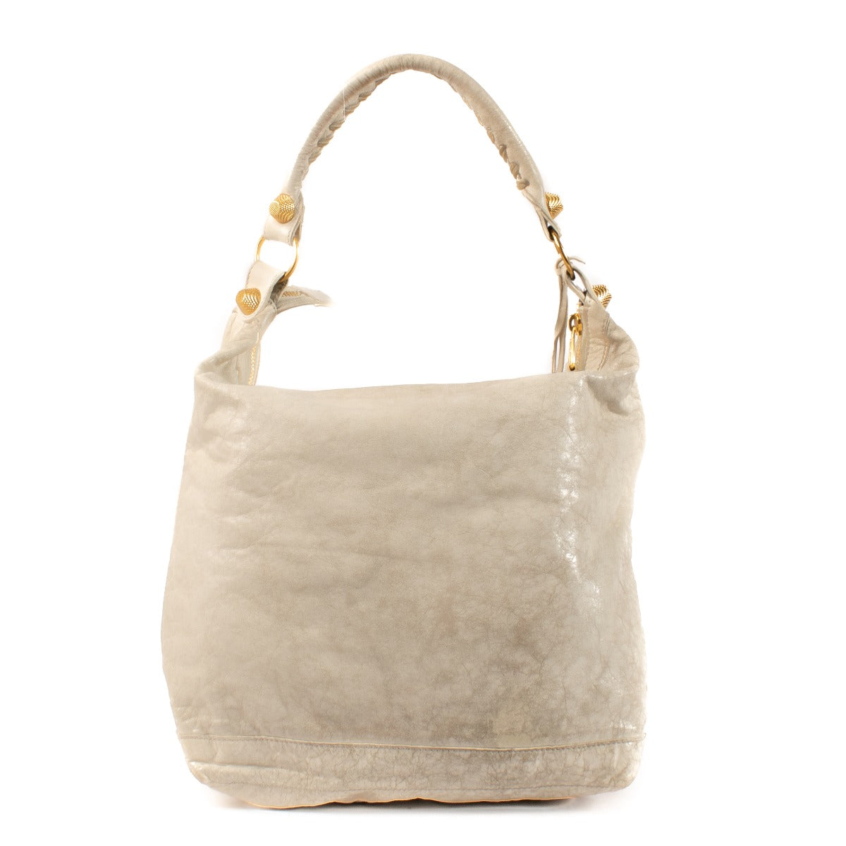 Balenciaga Cream Arena Giant 21 Day Bag