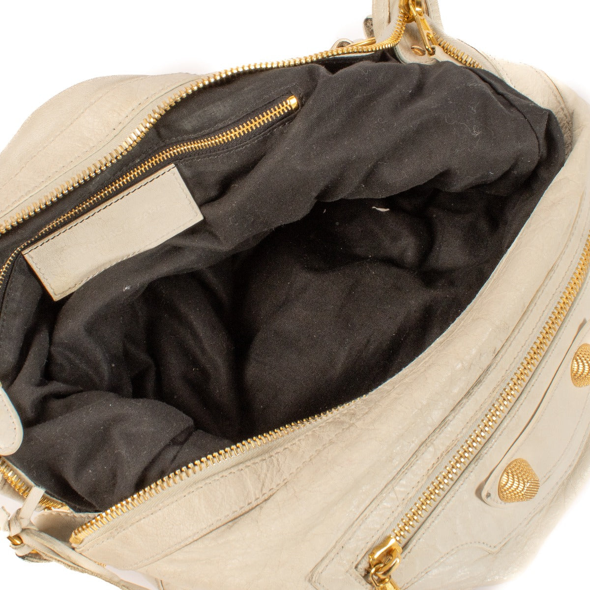 Balenciaga Cream Arena Giant 21 Day Bag