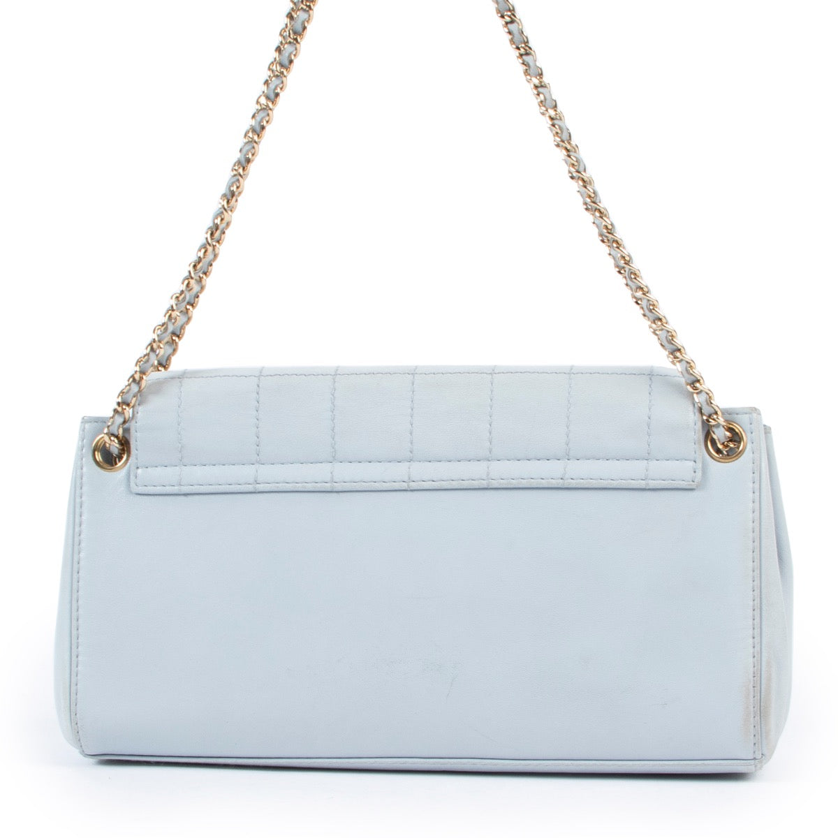 Chanel Light Blue Flap Shoulder Bag