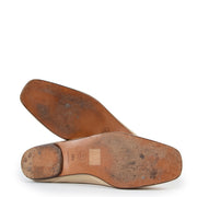 Shop safe online at Labellov in Antwerp this 100% authentic second hand Chanel Beige Camellia Embroidered Flats - Size 38,5