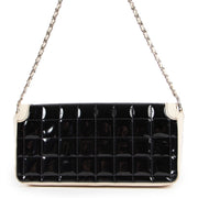 shop online vintage second hand Chanel East West Chocolate Bar Black Patent Leather Bag by labellov for the best price
