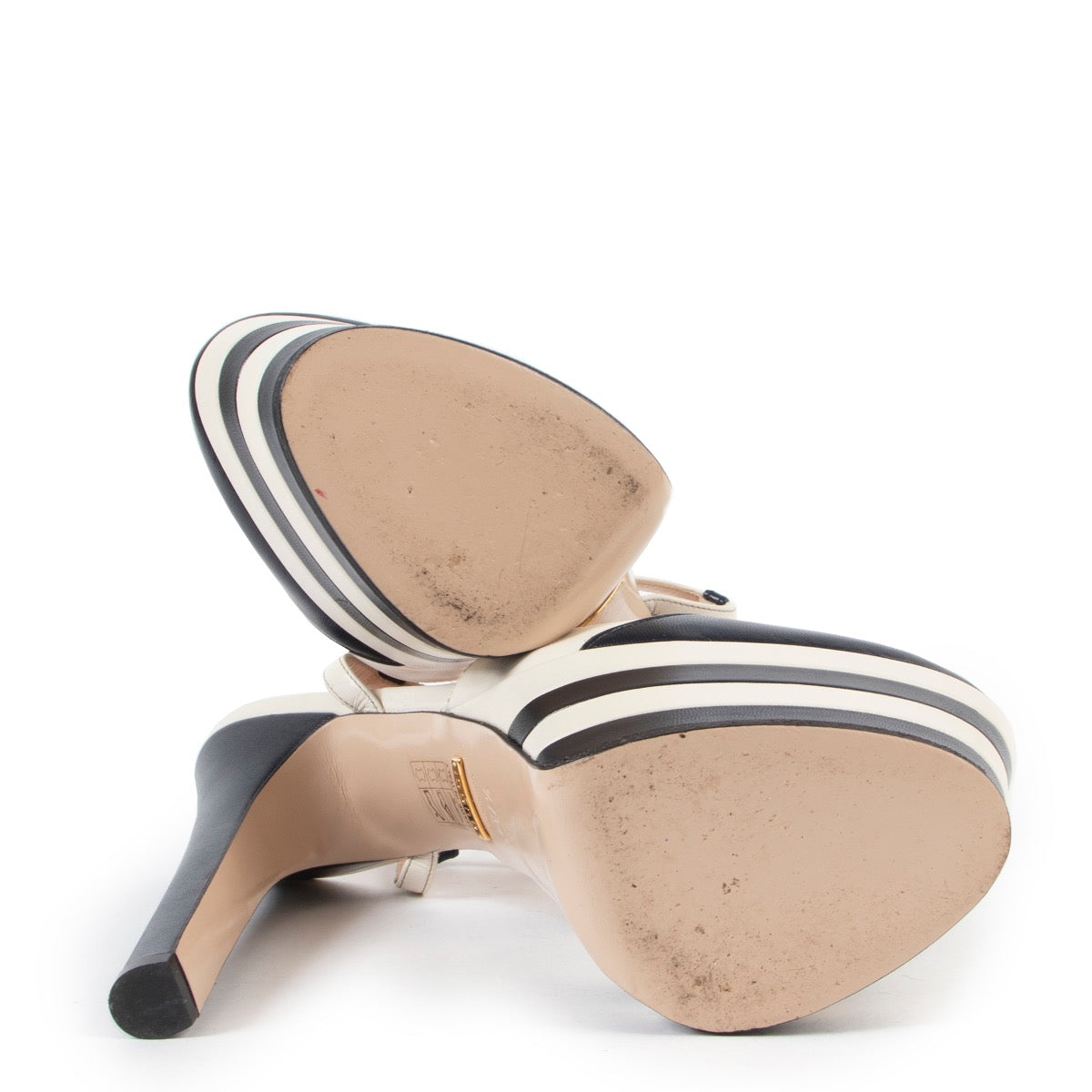 Gucci Angel Sandalen met Spikes en Plateauzool - Maat 37.5