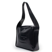 Authentic second hand Gucci 0013032 Vintage Petrol Polished Leather Shoulder Bag at Labellov in Antwerp, in very good condition.