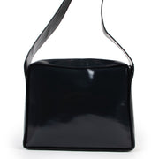 Authentic second hand Gucci 0013032 Vintage Petrol Polished Leather Shoulder Bag at Labellov in Antwerp, in very good condition.