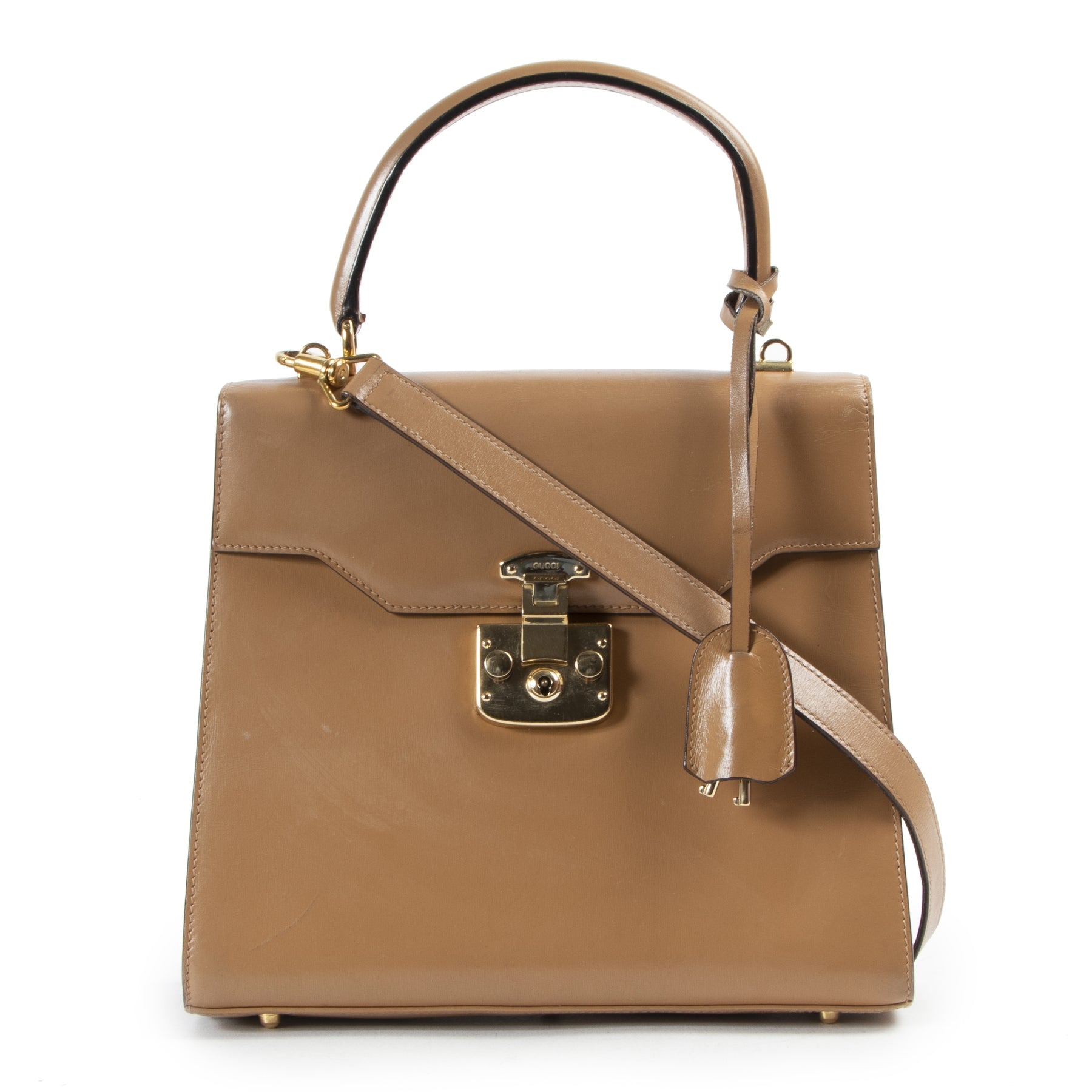 Gucci Brown Top Handle Bag