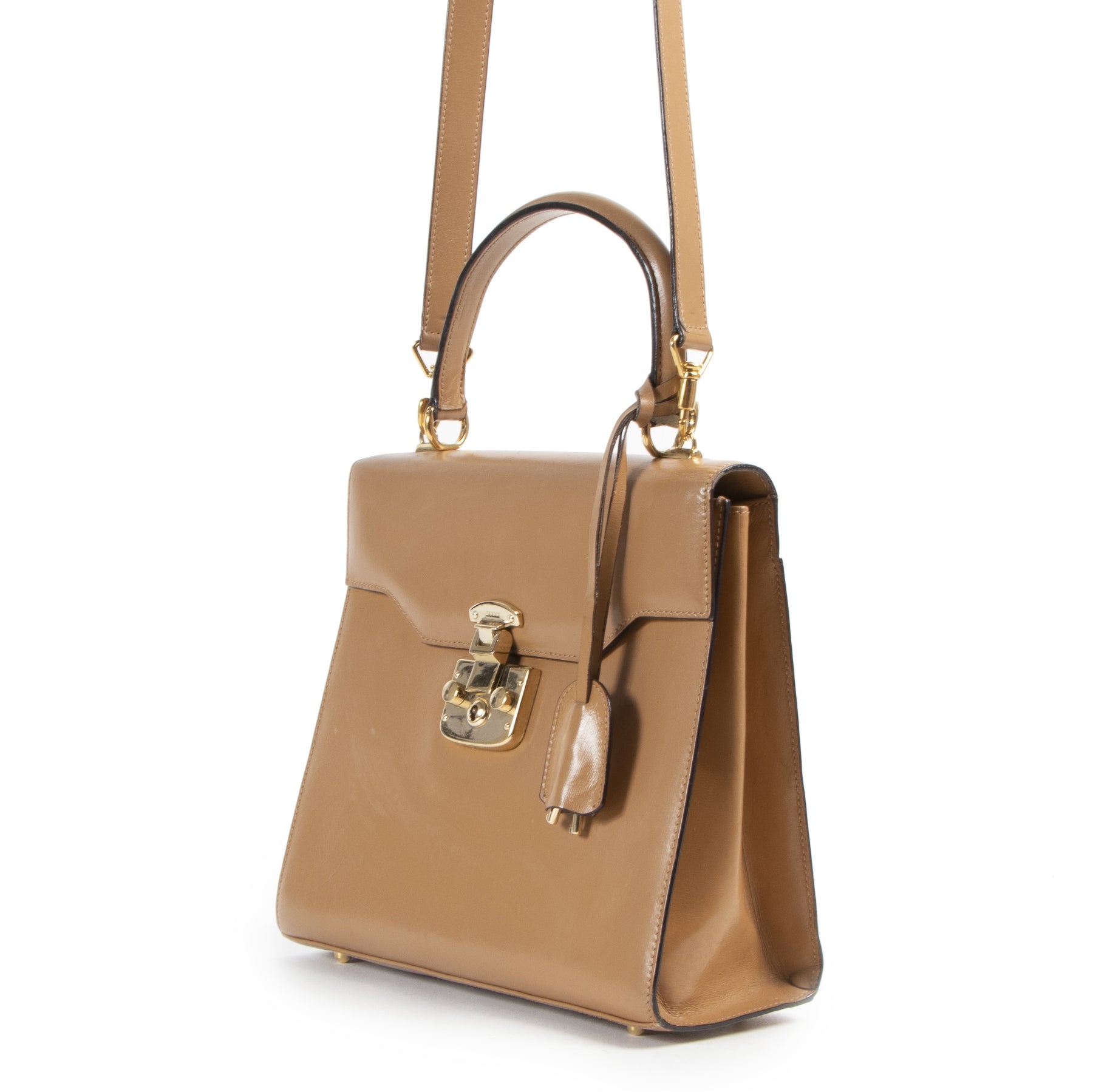 Gucci Brown Top Handle Bag