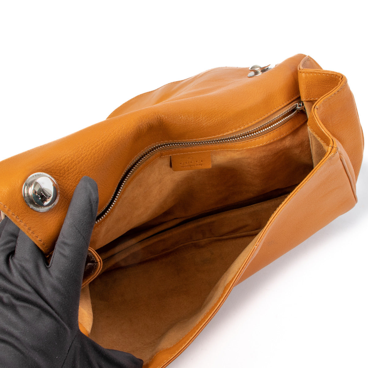 Gucci Cognac Leather Blondie Medium Shoulder Bag