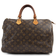 Buy and sell your authentic designer bags online Louis Vuitton Monogram Speedy 35