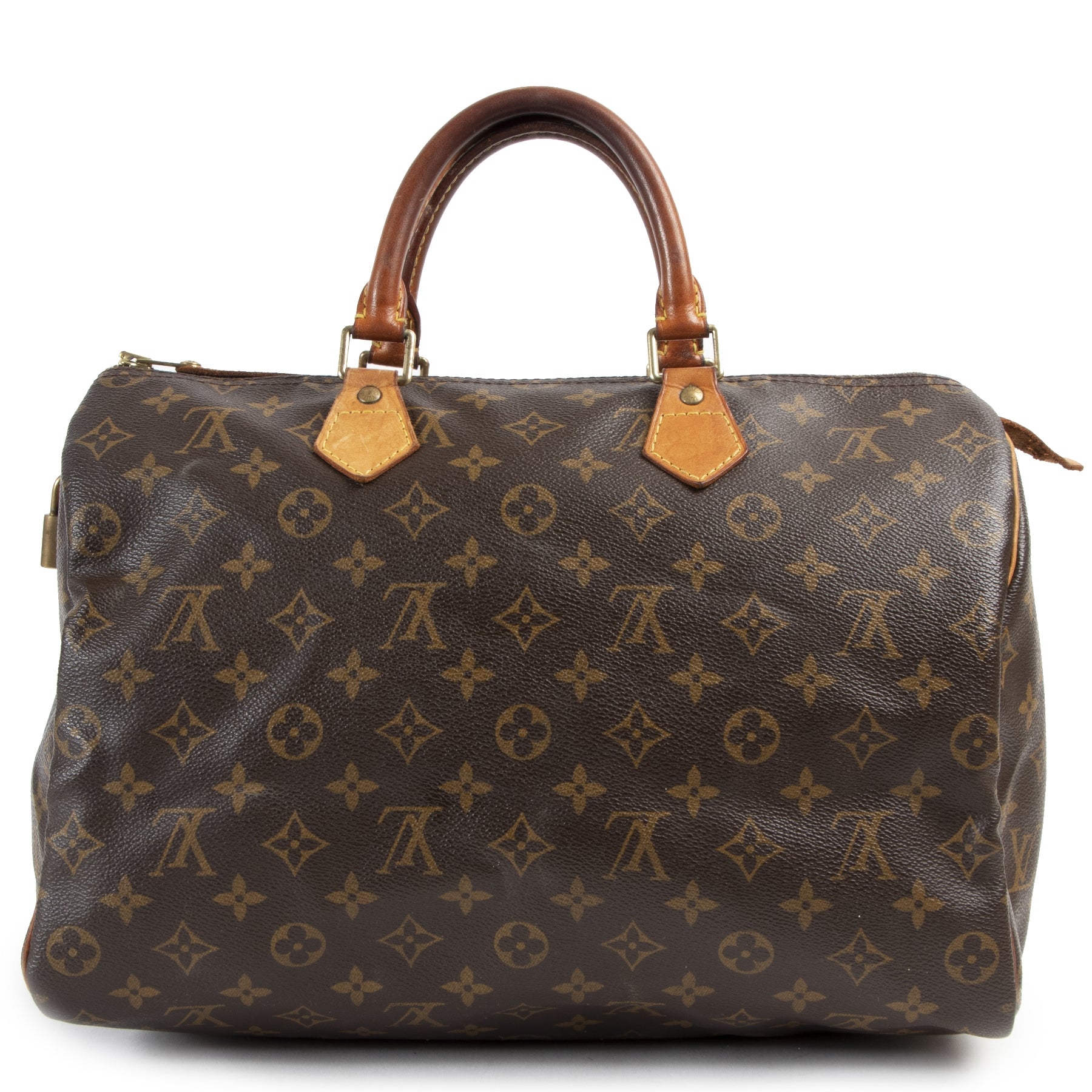 Buy and sell your authentic designer bags online Louis Vuitton Monogram Speedy 35