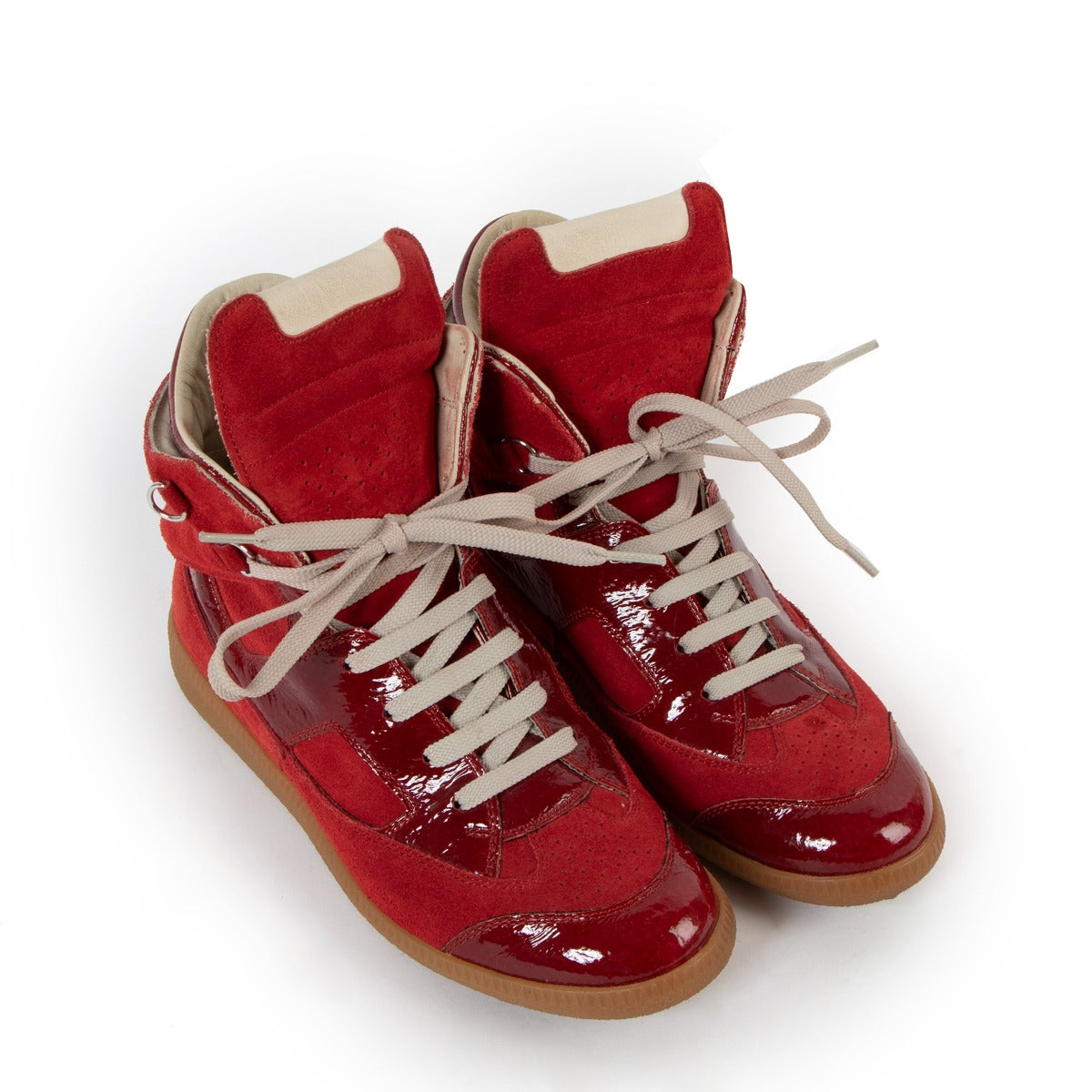 Maison Margiela Spring/Summer 2015 Red High Top Sneakers