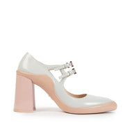Prada Mary Jane White Pumps - Size 37.5 for the best price at Labellov secondhand luxury in Antwerp