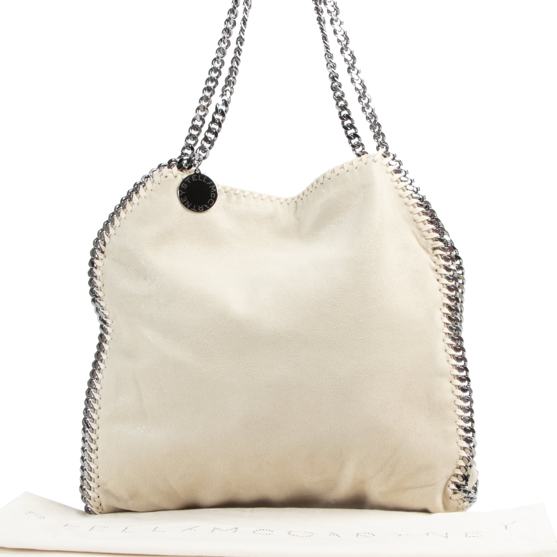Stella McCartney Beige Falabella Shoulder Bag