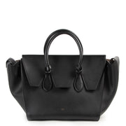 Celine Tie Knot Medium Black Leather Tote pour le meilleur prix chez Labellov à Anvers Belgique