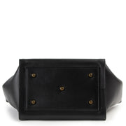 Celine Tie Knot Medium Black Leather Tote