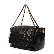 shop 100% authentic second hand Chanel Black Patent Leather Puzzle Shoulder Bag on Labellov.com