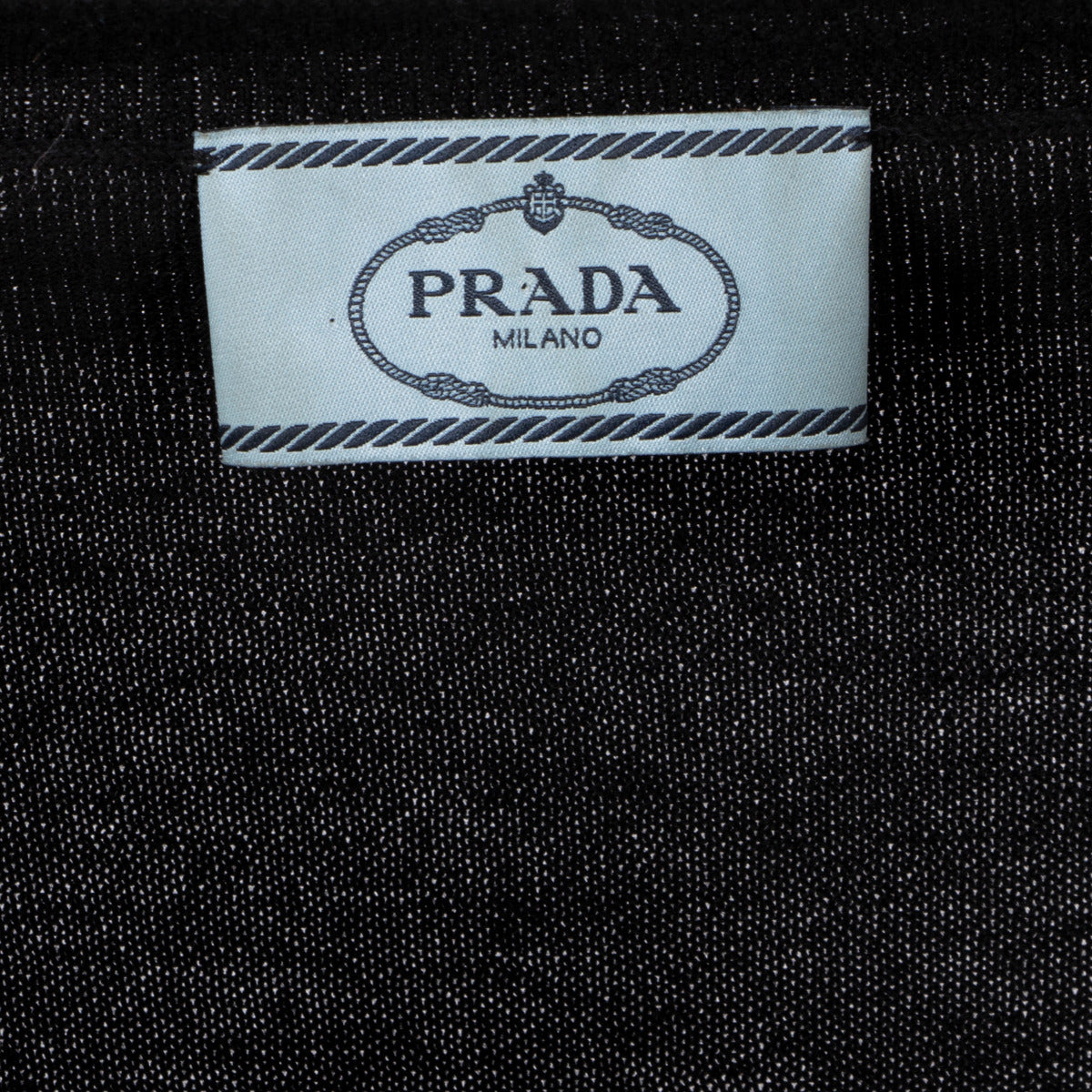 Gilet en laine noir Prada - Taille IT42