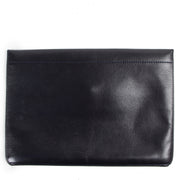 Delvaux Navy/Dark Blue Enveloppe Clutch. Authentieke tweedehands Delvaux tassen bij LabelLOV Antwerpen. Authentique seconde-main luxury en ligne webshop LabelLOV. Authentic preloved Delvaux bags at LabelLOV Antwerp.