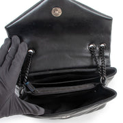 Authentic second hand Saint Laurent Black Loulou Small Chain Bag at Labellov