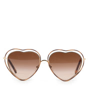 2dehands neet als nieuw Chloe Poppy Heart-Shaped Sunglasses