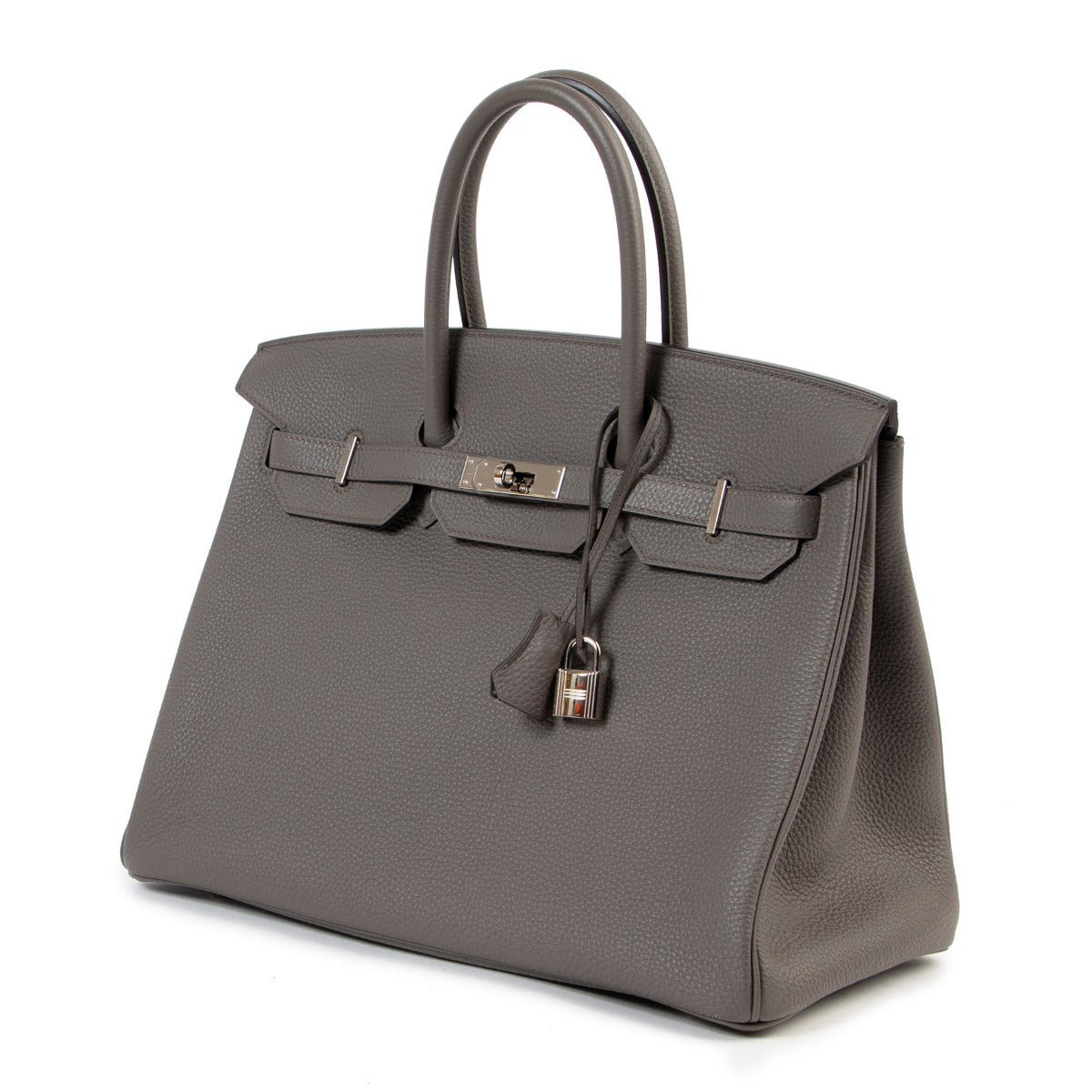 Hermès Birkin 35 Togo Etain PHW