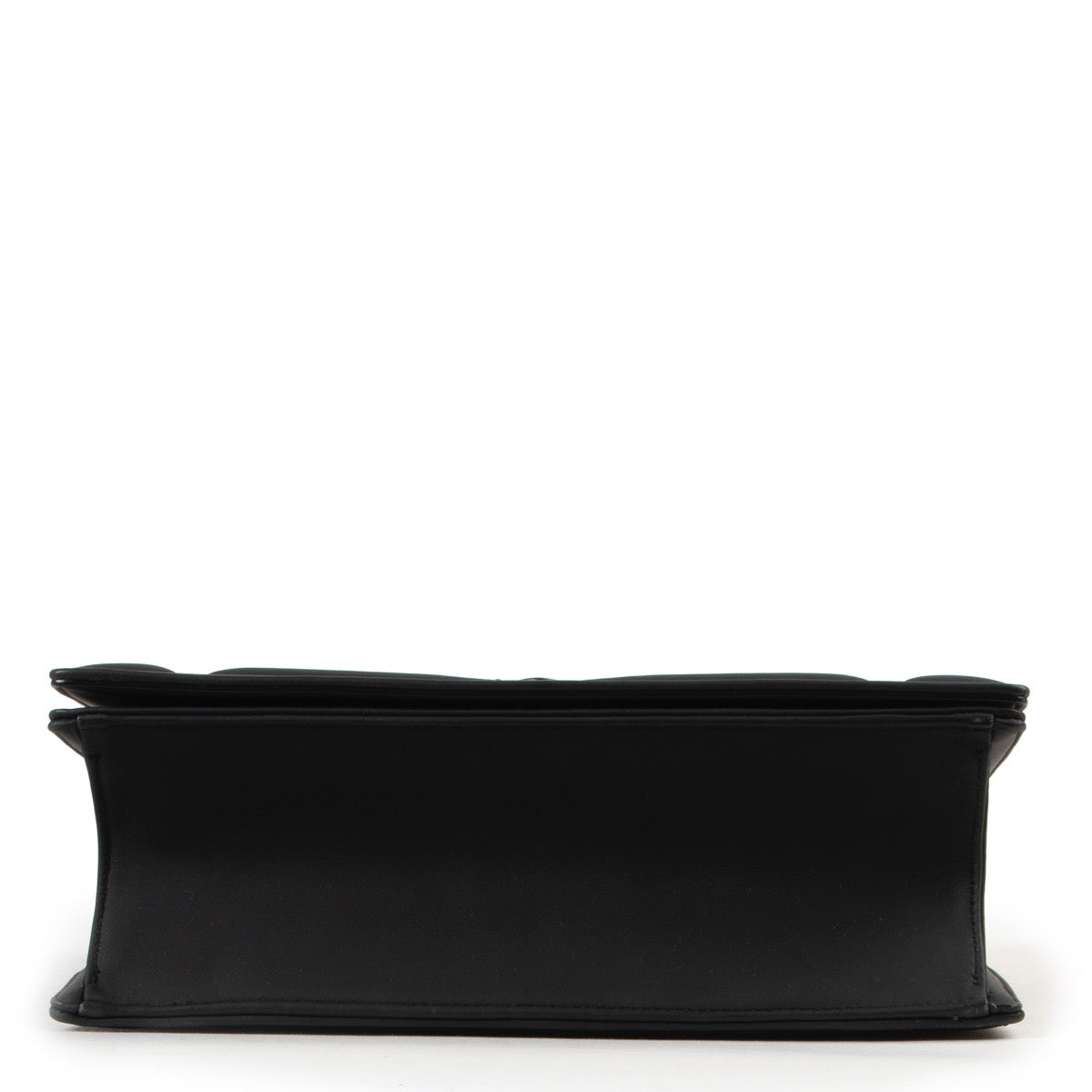 Dior All Black Calfskin Diorama Flap Bag